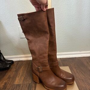 Korks | Brown Leather Boots